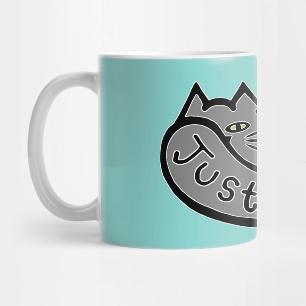 JUST PURR, GRAY KITTY by RawSunArt